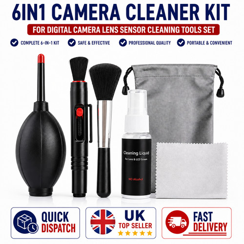 6in1 camera cleaner kit - 6in1, for