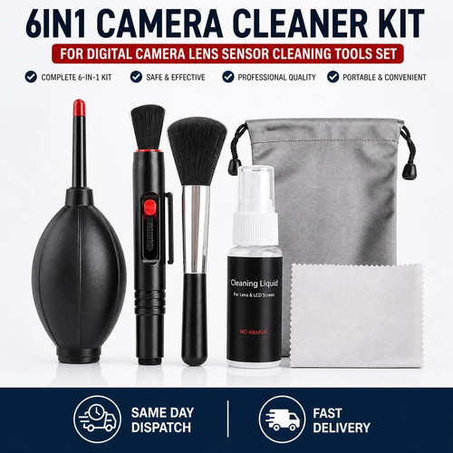 6in1 camera cleaner kit - camera, for